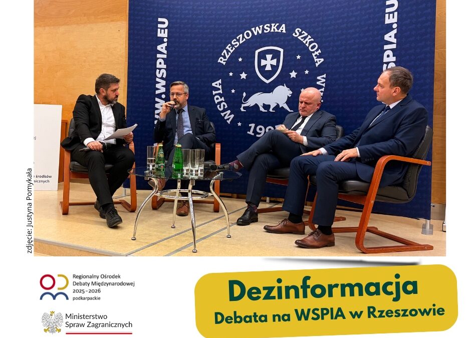 Dezinformacja jako rosyjska broń – spotkanie RODM Podkarpackie