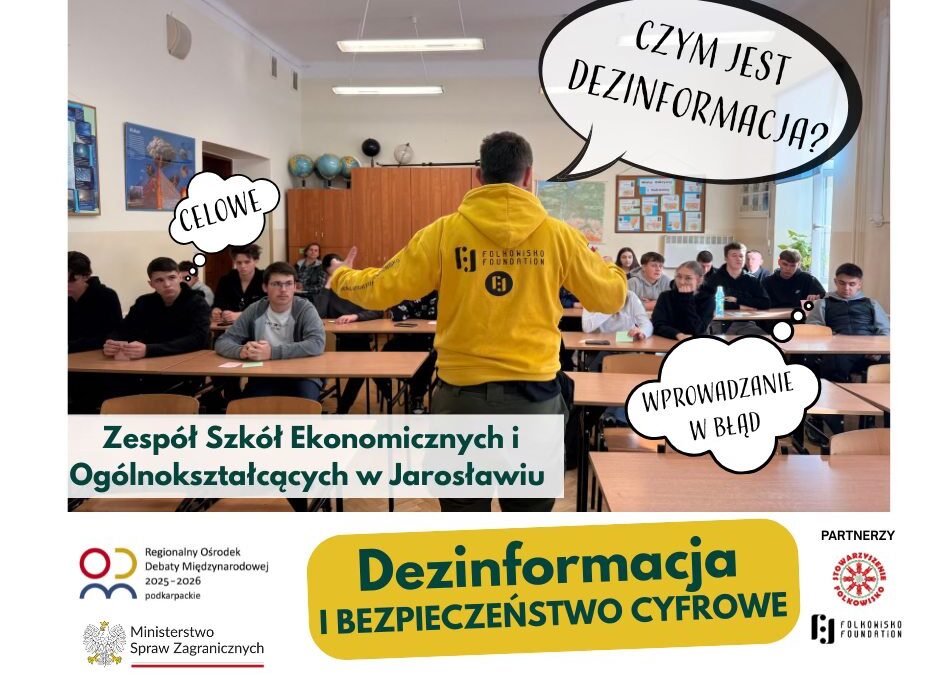 📢 Edukacja medialna i cyfrowe bezpieczeństwo w praktyce.