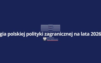 STRATEGIA POLSKIEJ POLITYKI ZAGRANICZNEJ NA LATA 2026-2030