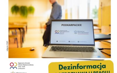 Spotkania edukacyjne – „Dezinformacja – rozpoznawaj i reaguj”