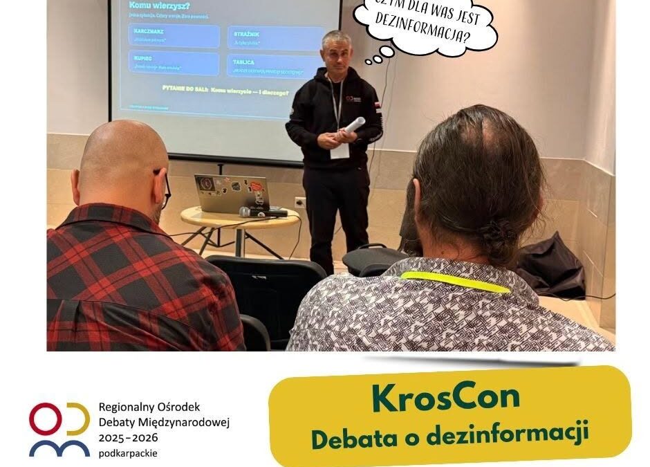 KrosCon – debata o dezinformacji